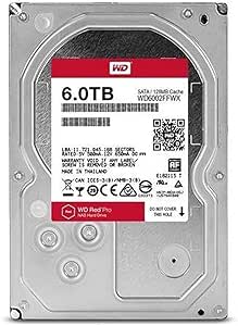 WD Red Pro Disque Dur Interne 3,5" 6 to SATA