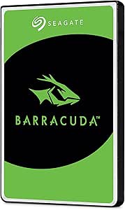 Seagate BarraCuda, 1 To, Disque dur interne HDD – 2,5" SATA 6 Gbit/s 5 400 tr/min, 128 Mo de mémoire cache, pour PC portable (ST1000LM048)