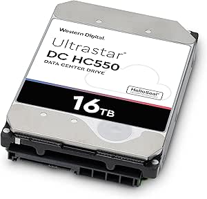 Western Digital Ultrastar DC HC550 3.5" 16000 Go Série ATA III