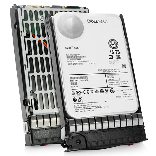 Seagate/Dell G14 ST16000NM005G 039XRY 16TB 7.2K RPM SATA 6Gb/s 512e CMR 3.5in Hard Drive Seagate