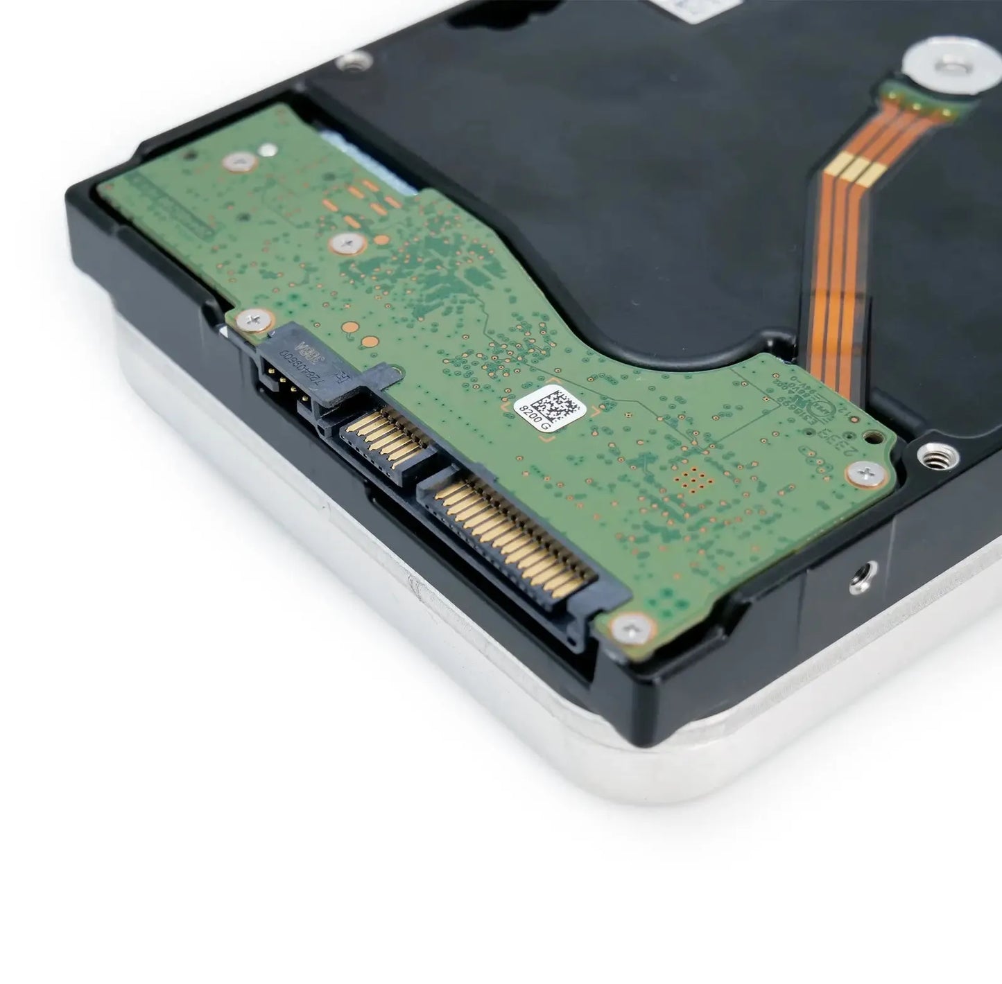 Étiquette produit Seagate Exos 28 To ST28000NM000C avec numéro de série et capacité 28TB